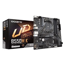 GIGABYTE MB Sc AM4 B550M K, AMD B550, 4xDDR4, 1xDP, 1xHDMI, mATX
