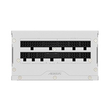 GIGABYTE zdroj AE1000PM PG5, 1000W, 80+ Platinum, 120mm fan, bílá