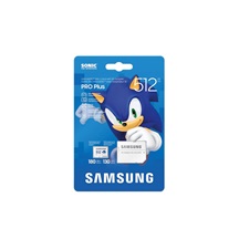 Samsung micro SDXC karta 512GB PRO Plus 'Sonic the Hedgedog™' + SD adaptér