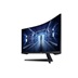 SAMSUNG MT LED LCD Gaming Monitor 34" Odyssey G55T -prohnutý,VA,3440x1440,1ms,165Hz,HDMI ,DisplayPort