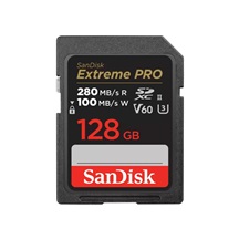 SanDisk SDXC karta 128GB Extreme PRO (280 MB/s Class 10, UHS-II V60)