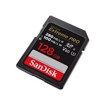 SanDisk SDXC karta 128GB Extreme PRO (280 MB/s Class 10, UHS-II V60)