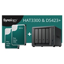 Synology DS423+ DiskStation (4C/CeleronJ4125/2,0-2,7GHz/2GBRAM/4xSATA/2xM.2/2xUSB3.2/2xGbE)