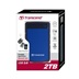 TRANSCEND externí HDD 2,5" USB 3.0 StoreJet 25H3B, 4TB, Blue (nárazuvzdorný)
