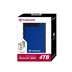 TRANSCEND externí HDD 2,5" USB 3.0 StoreJet 25H3B, 4TB, Blue (nárazuvzdorný)