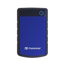 TRANSCEND externí HDD USB 3.0 StoreJet 25H3B, 1TB, Blue (nárazuvzdorný)
