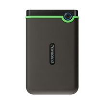 TRANSCEND externí HDD USB 3.0 StoreJet 25M3S, 1TB, Black (SATA, Rubber Case, Anti-Shock)