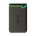 TRANSCEND externí HDD USB 3.0 StoreJet 25M3S, 2TB, Black (SATA, Rubber Case, Anti-Shock)
