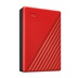 WD My Passport Portable 4TB, Externí HDD, USB 3.0, červená