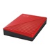 WD My Passport Portable 4TB, Externí HDD, USB 3.0, červená