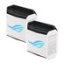 ASUS GT6 2-pack white Wireless AX10000 ROG Rapture Wifi 6 Tri-band Gaming Mesh System