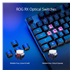 ASUS klávesnice ROG STRIX SCOPE II, mechanická, drátová, ROG RX RED / PBT, US