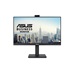 ASUS LCD 23.8" BE249QFK Video Conferencing Monitor, FHD, IPS, 100Hz, Frameless, FHD Webcam, Mic Array, Stereo Speakers