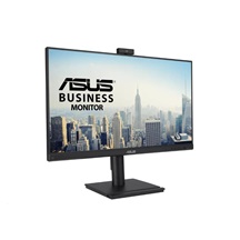 ASUS LCD 23.8" BE249QFK Video Conferencing Monitor, FHD, IPS, 100Hz, Frameless, FHD Webcam, Mic Array, Stereo Speakers