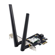 ASUS PCE-AX1800 Wireless AX1800 PCIe Wi-Fi 6 Card, Bluetooth 5.2 Adapter