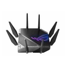 ASUS ROG Rapture GT-AX11000 (AXE11000) WiFi 6E Extendable Gaming Router, 2.5G port, Aimesh, 4G/5G Mobile Tethering