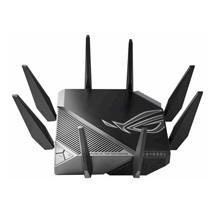 ASUS ROG Rapture GT-AX11000 (AXE11000) WiFi 6E Extendable Gaming Router, 2.5G port, Aimesh, 4G/5G Mobile Tethering