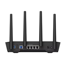 ASUS TUF-AX4200 (AX4200) WiFi 6 Extendable Gaming Router, 2.5G port, AiMesh, 4G/5G Mobile Tethering