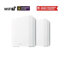 ASUS ZenWifi BT8 2-pack, WiFi7 Extendable Router, AiMesh, 1x WAN, 3x LAN, 1x 3.0