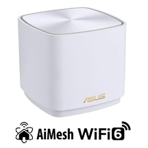 ASUS ZenWiFi XD4 Plus 1-pack white Wireless AX1800 Dual-band Mesh WiFi 6 System