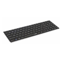RAPOO klávesnice E9100M, bezdrátová, Ultra-slim, CZ/SK, černá