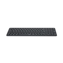 RAPOO Klávesnice E9310M, Bezdrátová 2.4GHz, Bluetooth, CZ/SK, černá