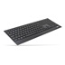 RAPOO klávesnice E9500M Multi-mode Wireless Ultra-slim Keyboard Black