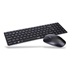 RAPOO set klávesnice+myš 9300M, Wireless Multi-Mode Slim Mouse and Ultra-Slim Keyboard, černá