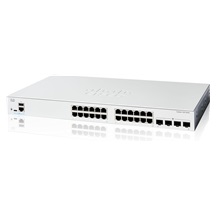 Cisco Catalyst switch C1200-24T-4G (24xGbE,4xSFP,fanless)