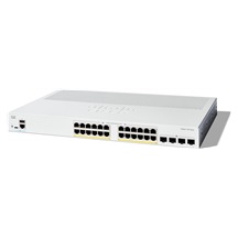 Cisco Catalyst switch C1300-24P-4X (24xGbE,4xSFP+,24xPoE+,195W,fanless)