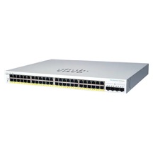 Cisco switch CBS220-48P-4X-EU (48xGbE,4xSFP+,48xPoE+,382W) - REFRESH