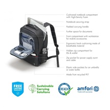 DICOTA Eco Backpack Plus BASE 13-15.6, black