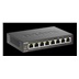 D-Link DGS-1008P 8-port Gigabit Desktop Switch, 4 porty jsou PoE+, PoE budget 68W
