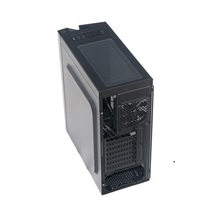 AEROCOOL skříň Bolt, Mid tower, 1x USB 3.0, 2x USB 2.0, 2x audio, bez zdroje