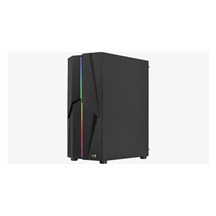AEROCOOL skříň Mecha, Mid tower, 2x USB 3.0, 2x audio, bez zdroje