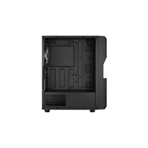 AEROCOOL skříň Menace Saturn FRGB ML G, Mid tower, 2x USB 3.0, 2x audio, 1x 120mm FRGB Fan, bez zdroje