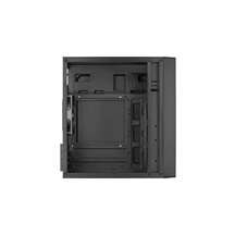 EUROCASE skříň MC X104 black, micro tower, 1x USB 3.0, 2x USB 2.0, 2x audio, bez zdroje