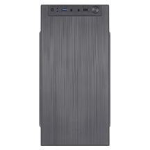 EUROCASE skříň MC X108, micro tower, 1x USB 3.0, 1x USB 2.0, 2x audio, bez zdroje