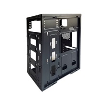 EUROCASE skříň ML N6-500B, Midi Tower, 1xUSB-C, 2xUSB 3.0, 2x audio, bez zdroje