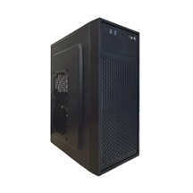 EUROCASE skříň ML N6-530B, Midi Tower, 2x USB 3.0, 2x audio, bez zdroje