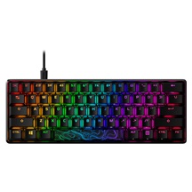 HyperX 60 Alloy Origins AQU Gaming Keyboard-US - Klávesnice