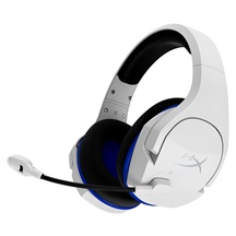 HyperX Cloud Stinger Core - Wireless Gaming Headset (White-Blue) - PS5-PS4 (HHSS1C-KB-WT/G)- Sluchátka pro herní konsole