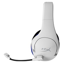 HyperX Cloud Stinger Core - Wireless Gaming Headset (White-Blue) - PS5-PS4 (HHSS1C-KB-WT/G)- Sluchátka pro herní konsole
