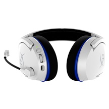 HyperX Cloud Stinger Core - Wireless Gaming Headset (White-Blue) - PS5-PS4 (HHSS1C-KB-WT/G)- Sluchátka pro herní konsole