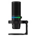 HyperX DuoCast - USB Microphone (Black) - RGB Lighting (HMID1R-A-BK/G) - Mikrofon
