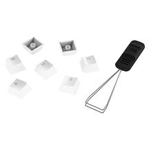HyperX WHT PBT Keycaps Full Key Set-US - Příslušenství ke klávesnici