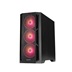 CHIEFTEC skříň APEX LUMO, E-ATX, 1x USB-C 3.2, 2x USB 3.0, 4x 140mm ARGB Fan, ARGB Hub, černá