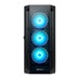 CHIEFTEC skříň APEX, E-ATX, 1x USB-C 3.2, 2x USB 3.0, 4x 120mm ARGB Fan, ARGB Hub, černá