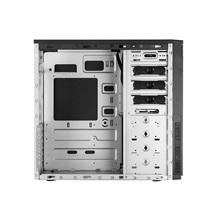 CHIEFTEC skříň Elox Series HC-10B, Miditower, USB 3.0, Black with Hair brush design front panel, bez zdroje