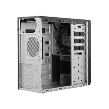CHIEFTEC skříň Elox Series HC-10B, Miditower, USB 3.0, Black with Hair brush design front panel, bez zdroje